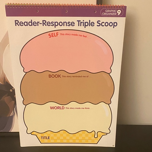 Scholastic Write-On/Wipe-Off Graphs and Organizers Set - Picture 10 of 12